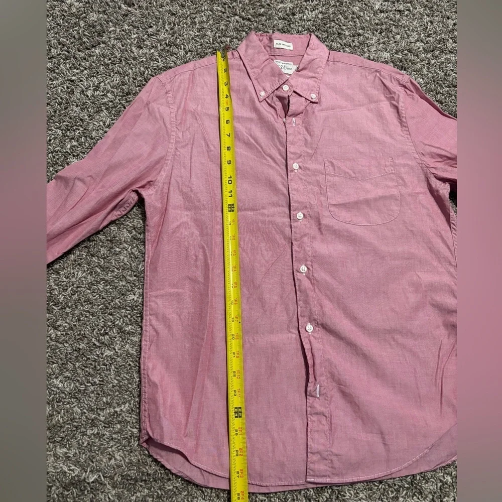 RED J. Crew Classic Button-Down Shirt